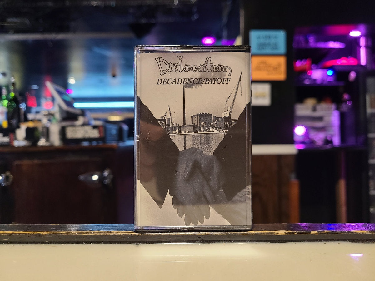 Dislocation's 2021 New Cassette Tape - Decadence / Payoff, a Gem of Milwaukee Punk and Power Violence from Basement Cult USA