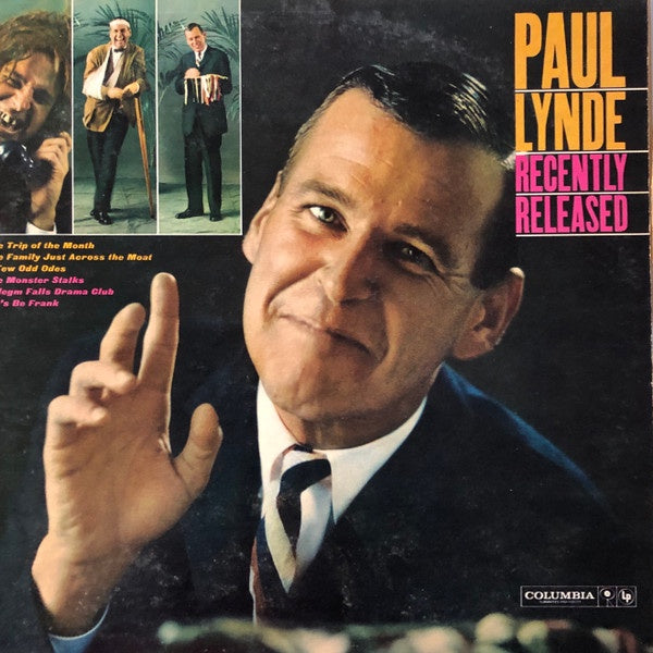 1960 Columbia USA Mono Vinyl LP - Paul Lynde's Comedy Non - Music Record