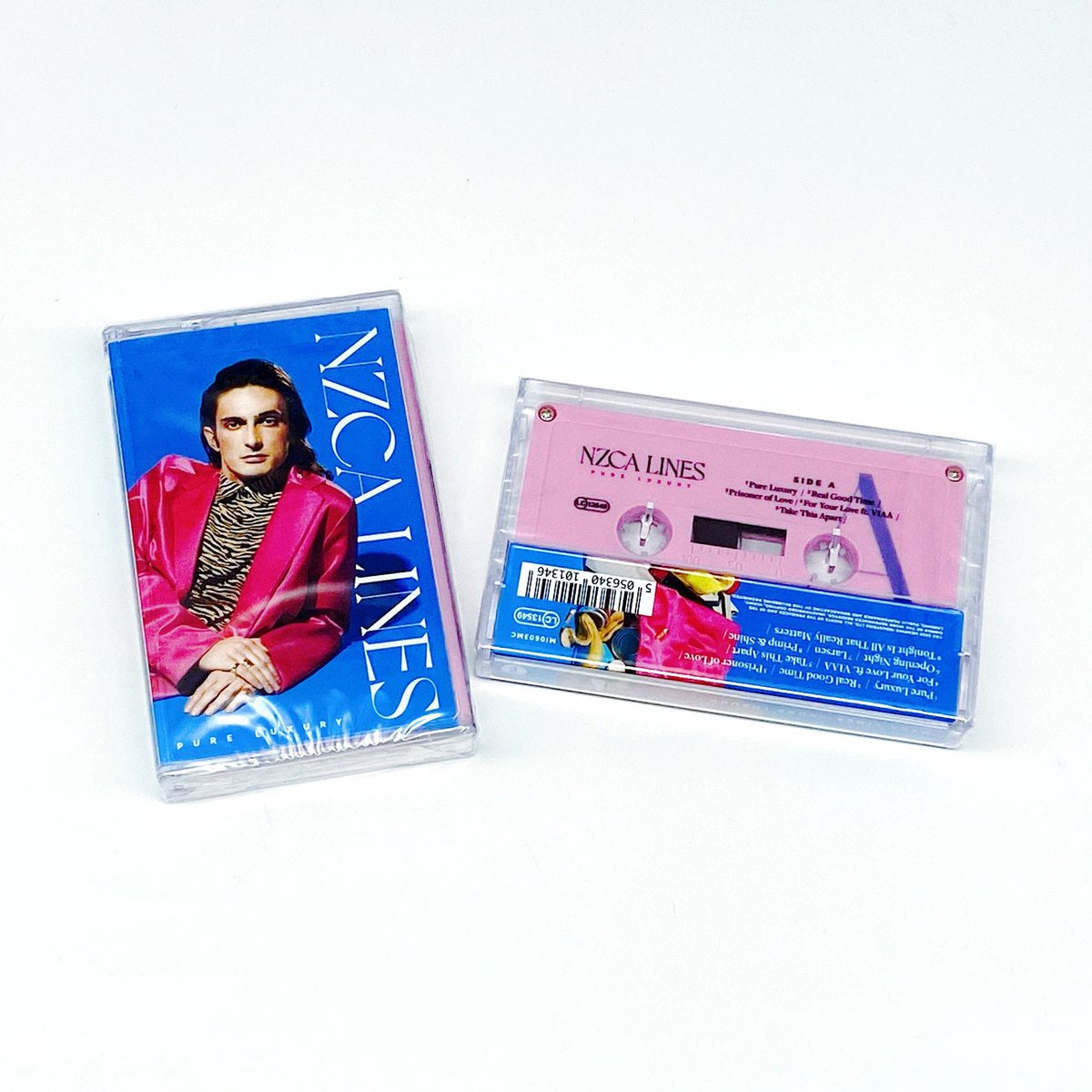 NZCA Lines - Pure Luxury 2020 New Pink Tape Synth - Pop Cassette from Memphis Industries