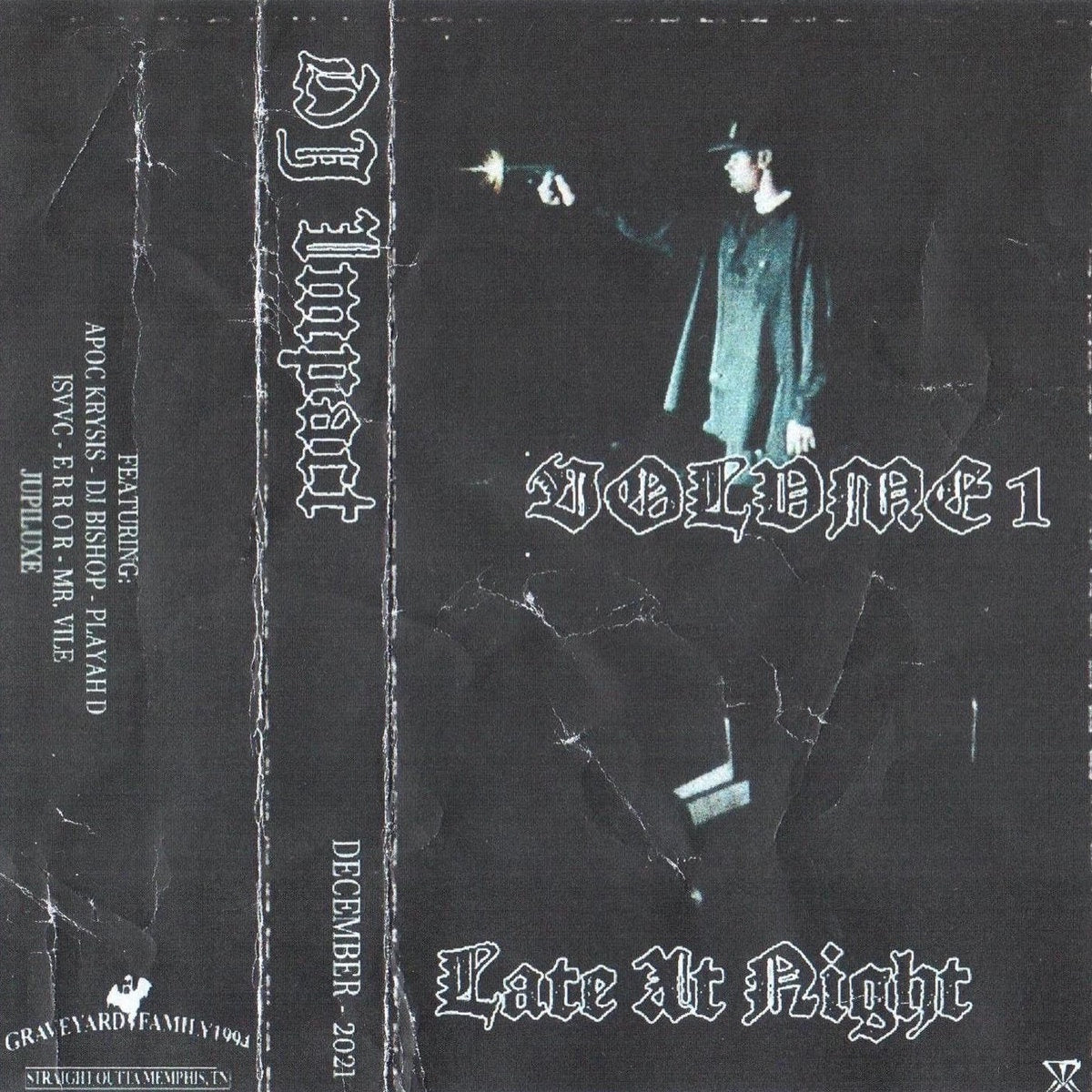 2022 USA Tape House New Cassette: DJ IMPACT - LATE AT NIGHT in Russian Hip Hop