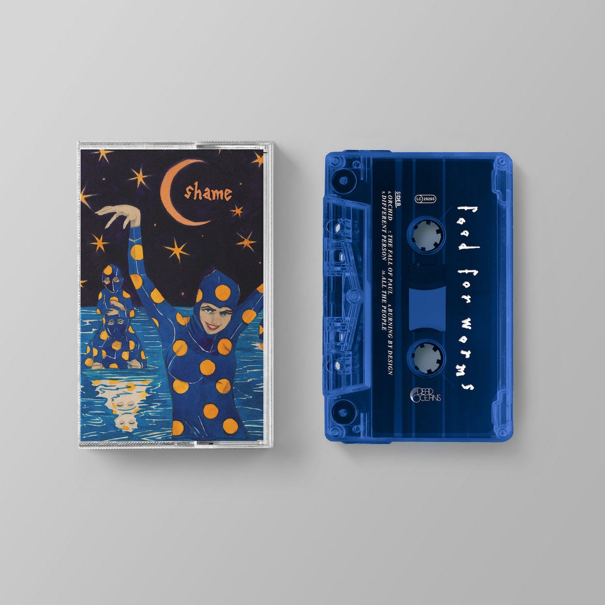 2023 Dead Oceans New Post Punk Cassette - Shame's Food For Worms