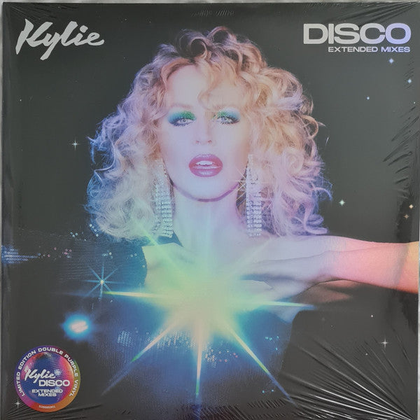 2021 BMG Purple Vinyl: Kylie Minogue's Disco Extended Mixes 2 LP Record