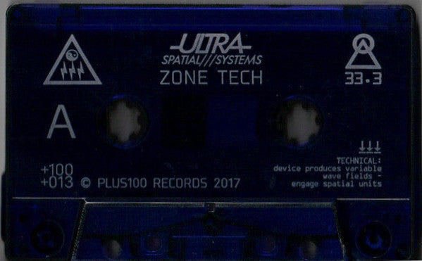 2017 Limited PLUS100 Purple Cassette - Ultra Spatial Systems Zone Tech Electronic Music