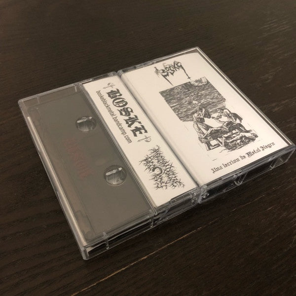 Boske – Una Lección De Metal Negro - New Cassette 2022 American Decline Tape - Local Chicago Black Metal