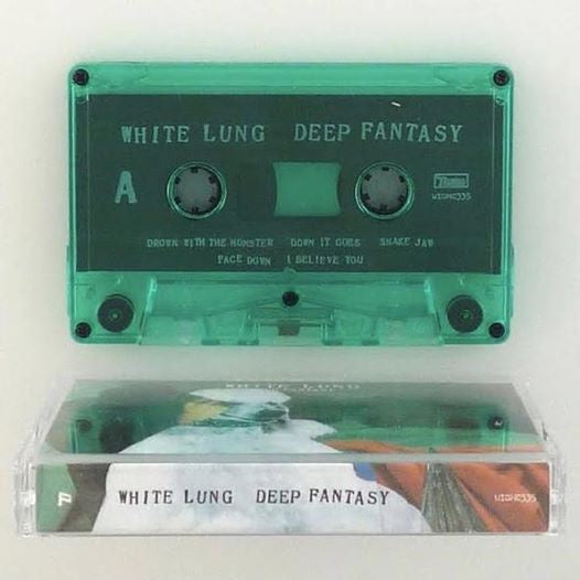 White Lung - Deep Fantasy 2014 Limited Edition Rock/Punk Cassette for 'Cassette Store Day' with Two Bonus Tracks, Digital Download, and Hand-Numbered to Only 250 Copies