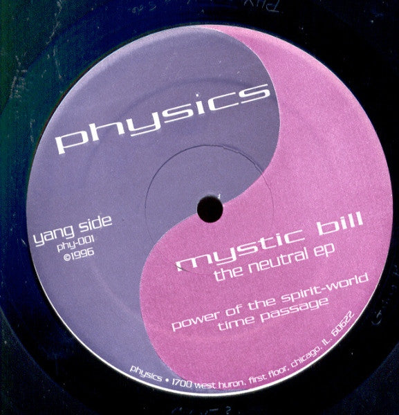 1996 Rare USA Vinyl - Mystic Bill's The Neutral EP 12