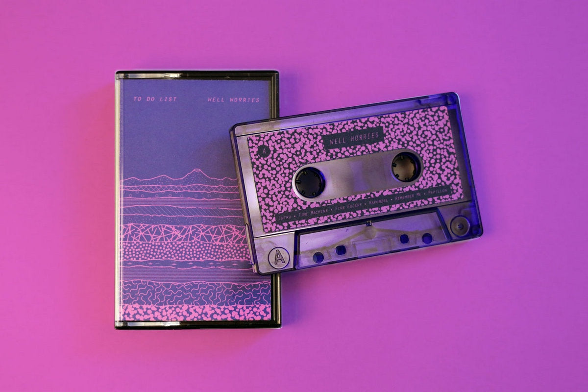 To-Do List Music Cassette - Well Worries' New 2020 Preservation Tape in Chicago Rock and Pop Genre