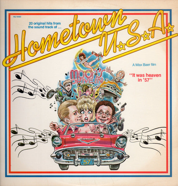 1979 K-Tel USA Vinyl LP: Hometown U.S.A. - 20 Rock & Roll/Rockabilly Hits