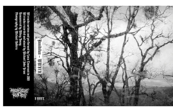2021 American Decline USA - Annihilus MMXIX New Black Metal Cassette Tape