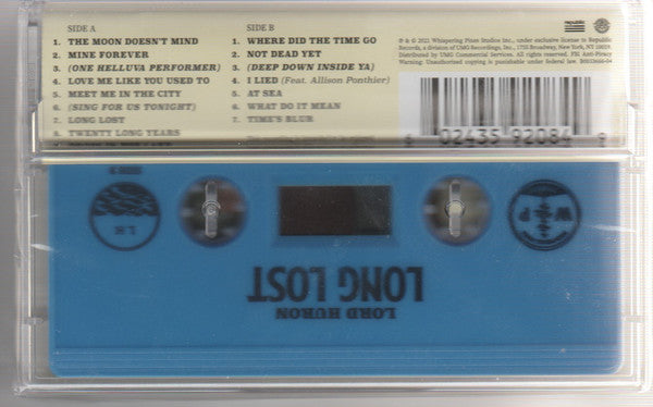 2021 Republic USA Blue Tape - Lord Huron's Rock Cassette Album 'Long Lost'