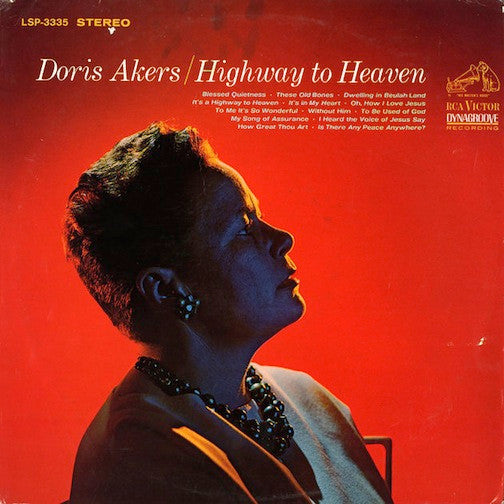 1965 RCA USA VG+ LP Vinyl Record - Doris Akers' Highway To Heaven, Soul/Gospel