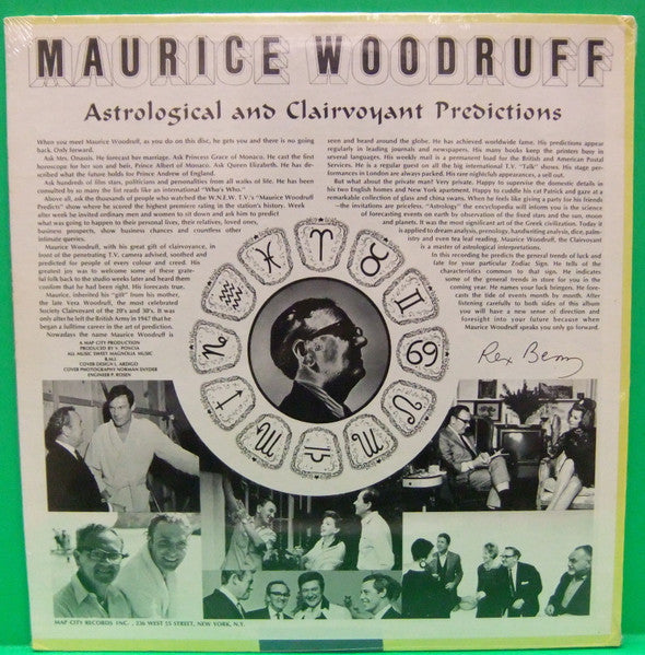 1970 US Vinyl LP - Maurice Woodruff's Spoken Word Gemini Record (May 21 - June 20)