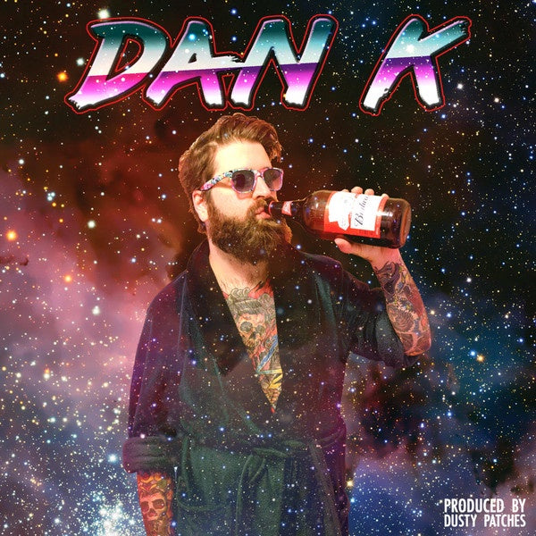 Dan K - 2018 Brand - New Hip - Hop Cassette Tape with Sooper Black Design and Digital Download