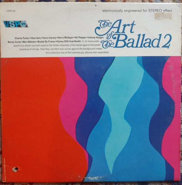 1966 Verve VSP Stereo Vinyl LP - Various Artists' Jazz Ballad Compilation, Mint Condition