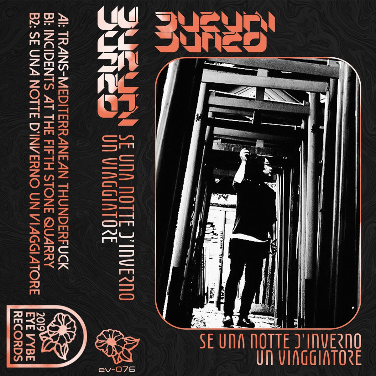 Limited Edition 2019 Suzuki Junzo - Se Una Notte D'Inverno, Un Viaggiatore Black Experimental / Avant - Garde / Psychedelic / Space Rock Cassette Tape by Eye Vybe