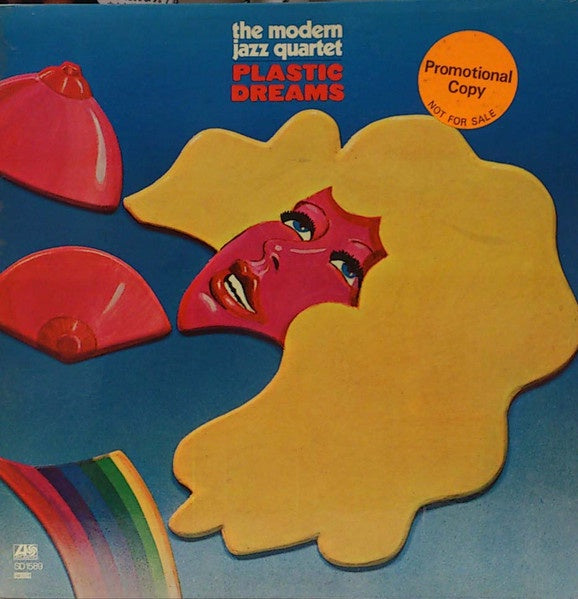 The Modern Jazz Quartet - Plastic Dreams - High - Quality VG+ LP Vinyl Record from 1971 Atlantic USA White Label Promotion Jazz Album