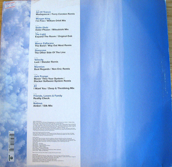 1999 UK Kickin Vinyl - Jody's E - Cension 3 LP Electronic Trance Compilation