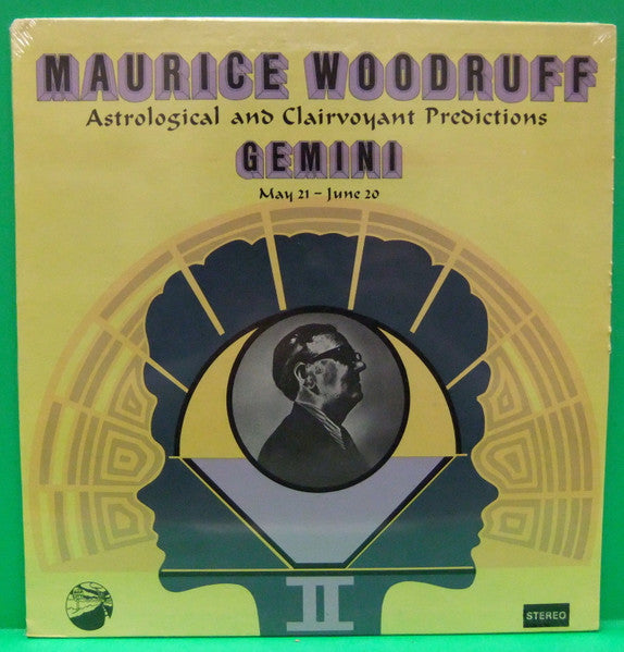 1970 US Vinyl LP - Maurice Woodruff's Spoken Word Gemini Record (May 21 - June 20)