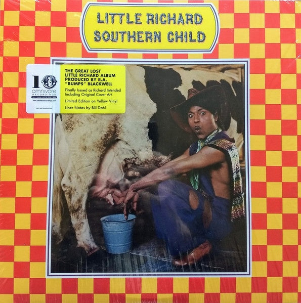 Little Richard's Southern Child - 1972 Classic Country Funk / Soul LP Record, Limited Edition Yellow Vinyl Released on Record Store Day Black Friday 2020 by Omnivore