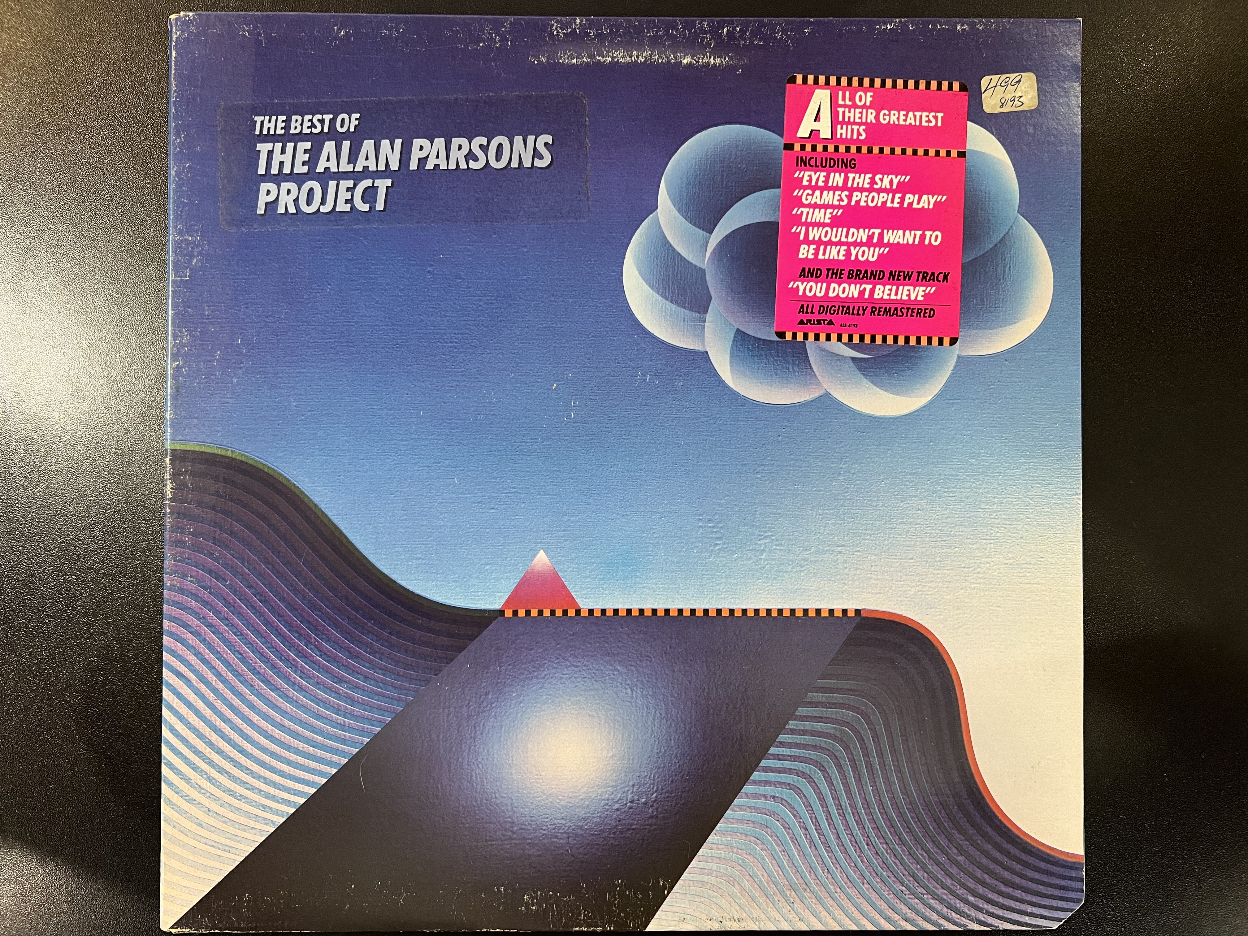 The Alan Parsons Project - The Best Collection of The Alan Parsons Project - Very Good Plus Condition LP Record (1983 Arista Vinyl, Pop Rock and Progressive Rock Genre)