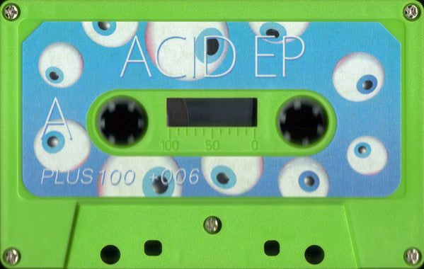 Vaperror - Acid Arcadia EP - 2016 Limited Edition Green Cassette Album in Electronic, Acid, Juke, and Footwork Genres