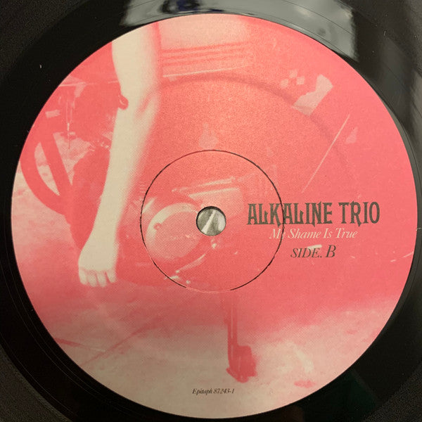 Alkaline Trio's 2013 Pop Punk and Rock Vinyl LP Record - My Shame Is True, VG+ Condition, Released by Epitaph in the USA